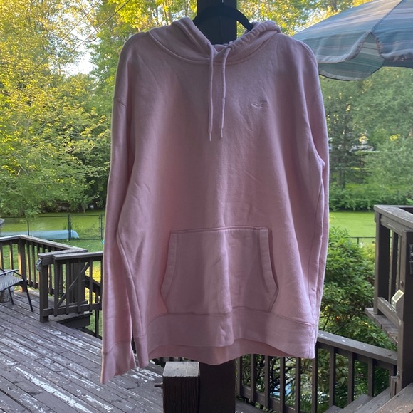 Hollister • Pink Hooded Sweater - Picture 1 of 6